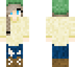 green beanie