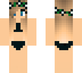 black bikini