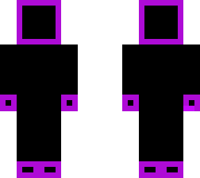 purple cube men