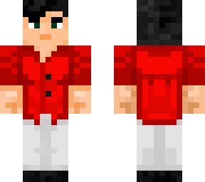 red shirt casual