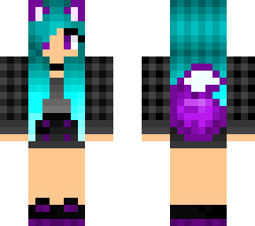teal person