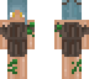 wooden mystical girl