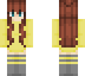 yellow sweater uwu