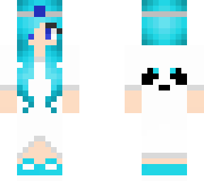 blue haired princess