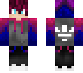 blue purple pink fade adidas boy