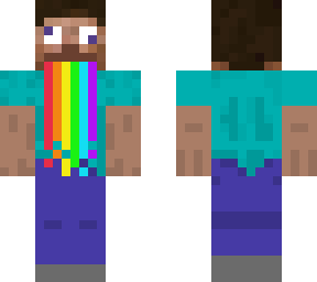 derp rainbow steve