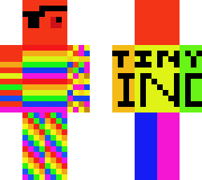 epic rainbow man