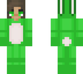green easter bunny
