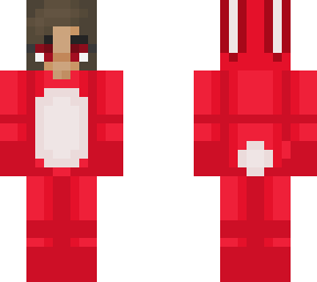 red easter bunny