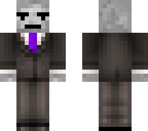 skeleton in a suit