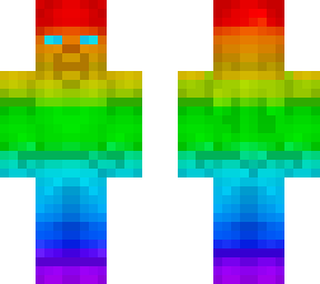 charged rainbow steve