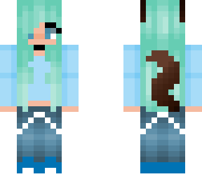 cute mint chip wolf