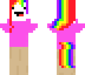 derpy rainbow unicorn