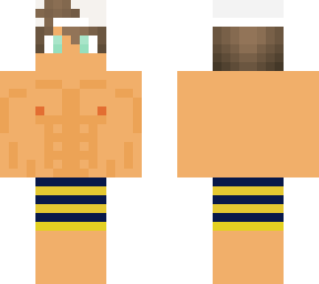 fixed boy in swim suit