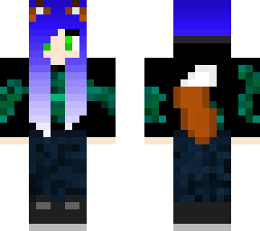 jump half fox girl