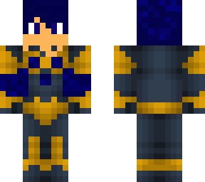 nova with blue hair