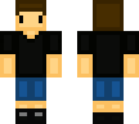 plain t-shirt skin