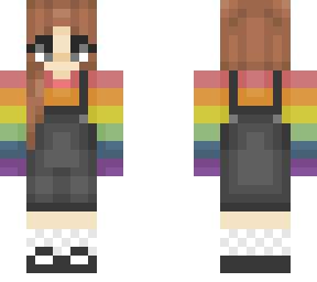 rainbow girl