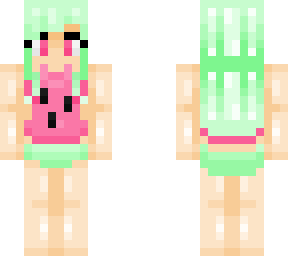 watermelon bathing suit