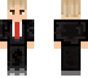 blonde man - tuxedo
