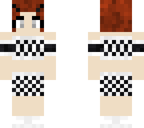 checkered print girl