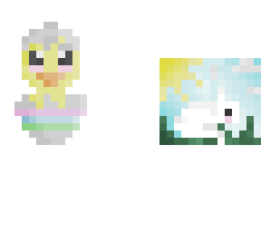 easter pixel art
