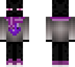 enderman with hoodie