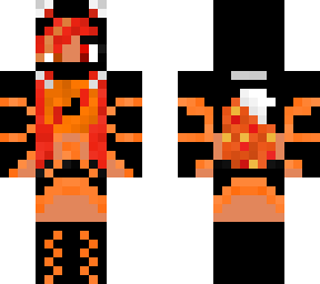 fire wolf girl