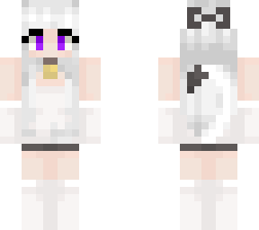 neko girl white