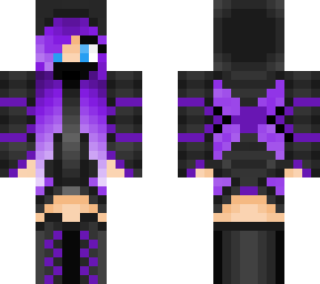 purple demon bandit (new oc)