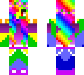 rainbow girl