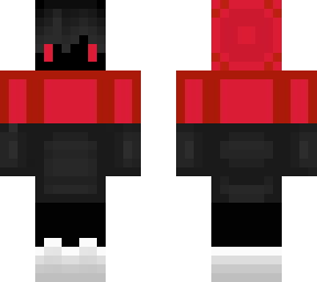 red hoodie