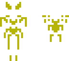 white and gold spider-man