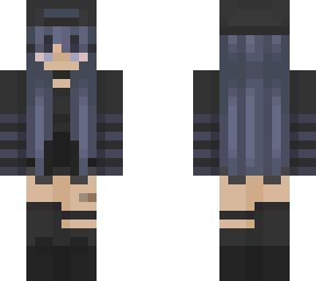 blue and black