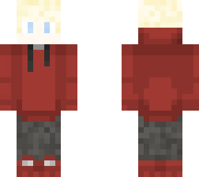 me red hoodie