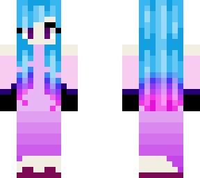 my girly little sister asked for a skin! here it is!