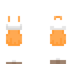 orange dress - base