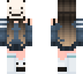april with a mask