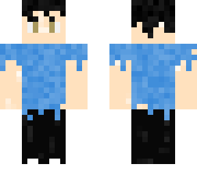 blue shirt