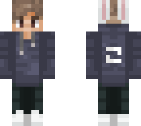 edit: boy with bunny ears