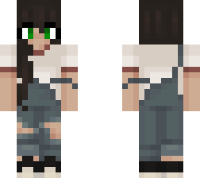 overalls girl