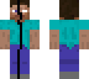 part steve part herobrine