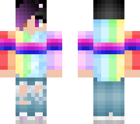 rainbow girl
