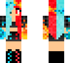 edit of water and fire girl