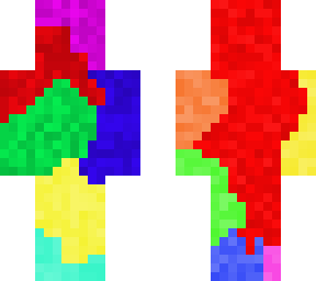rainbow person