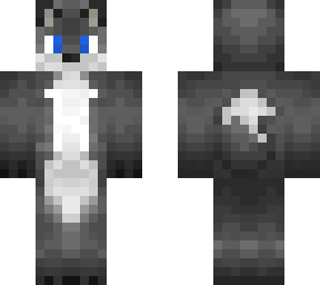silver foxo w/o clothes