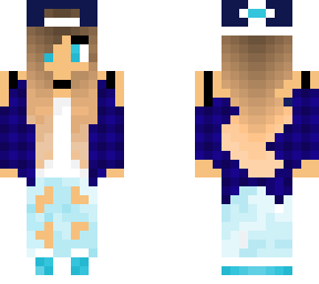 blue girl