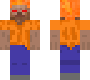 lava/fire steve