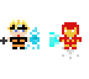 naruto vs iron man
