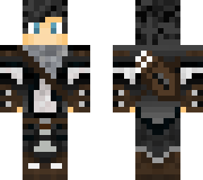 garroth assasin black hair